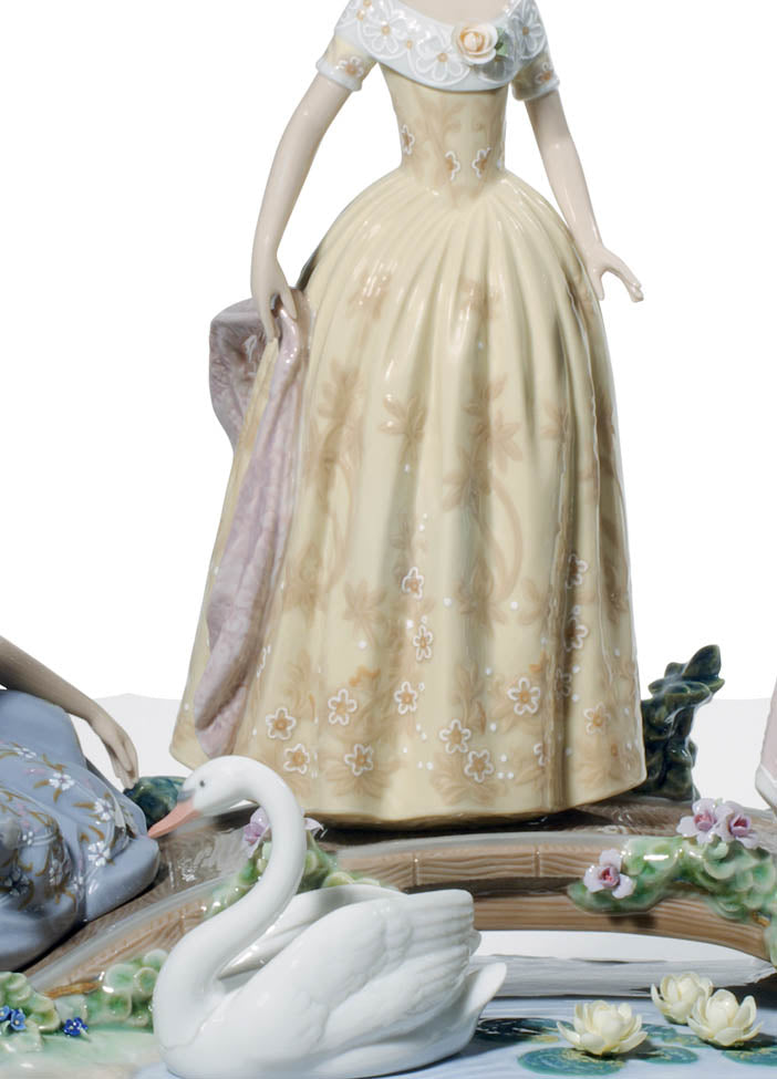 Daydreaming By The Pond by Lladró