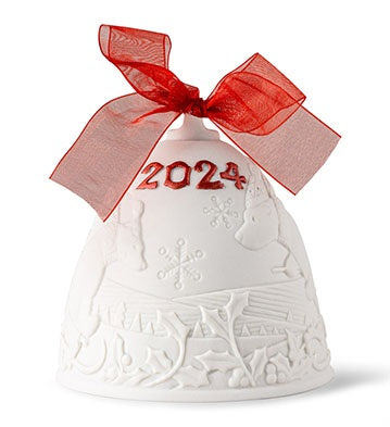 2024 Christmas Bell (Re-Deco Red) by Lladró