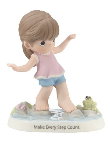 Make Every Step Count Brunette Figurine by Precious Moments