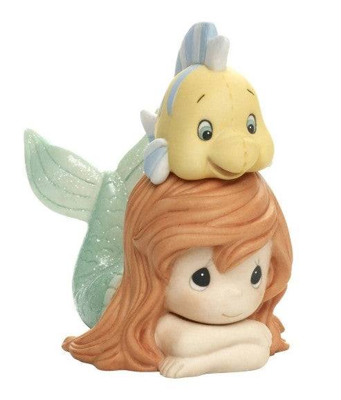 Disney The Little Mermaid Figurine Life Is Better With A Good Friend by Precious Moments