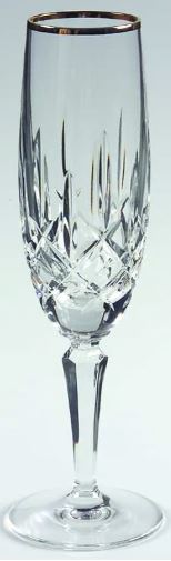 Lady Anne Gold by Gorham Crystal