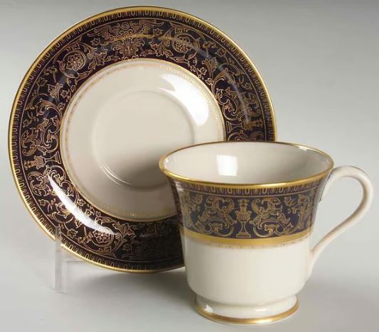 Lorenzo De Medici (Cobalt with Gold) by Gorham China
