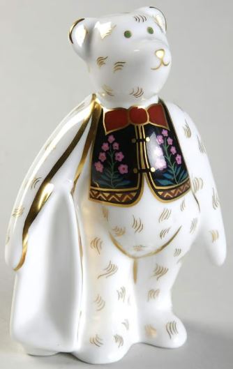 3 3/4" Shopper Bear (Miniature Bear Collection) by Royal Crown Derby