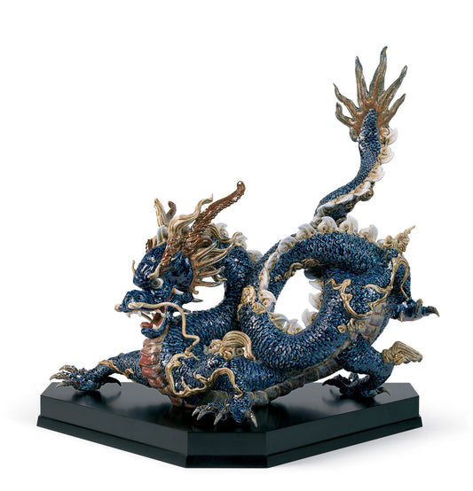 Great Dragon (Blue Enamels) by Lladró