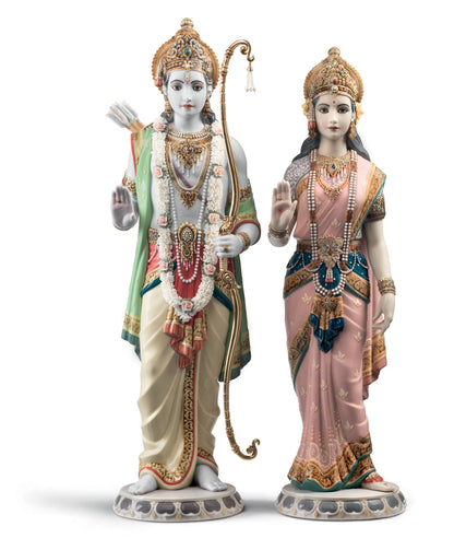 Rama and Sita by Lladró