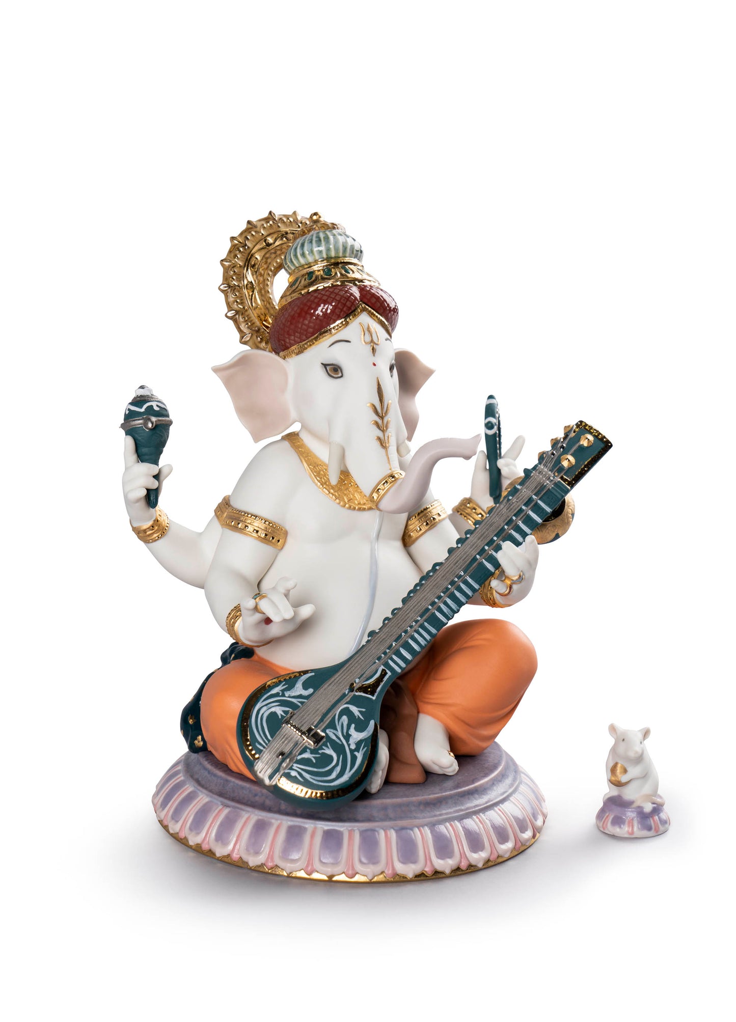 Veena Ganesha (Limited Edition) by Lladró