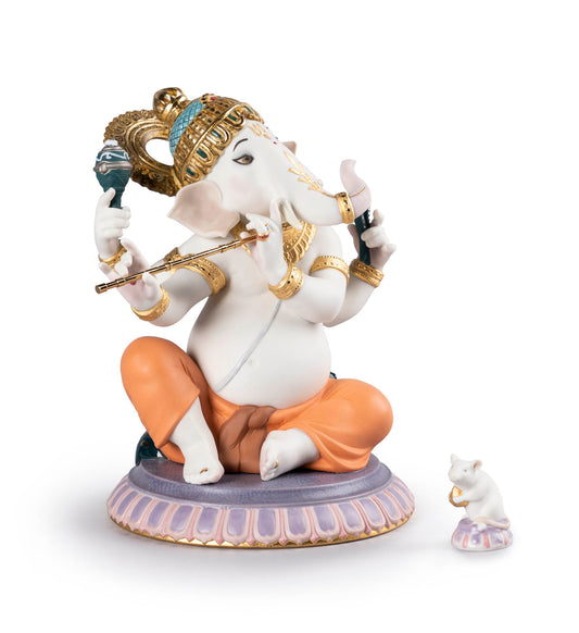 Bansuri Ganesha (Limited Edition) by Lladró