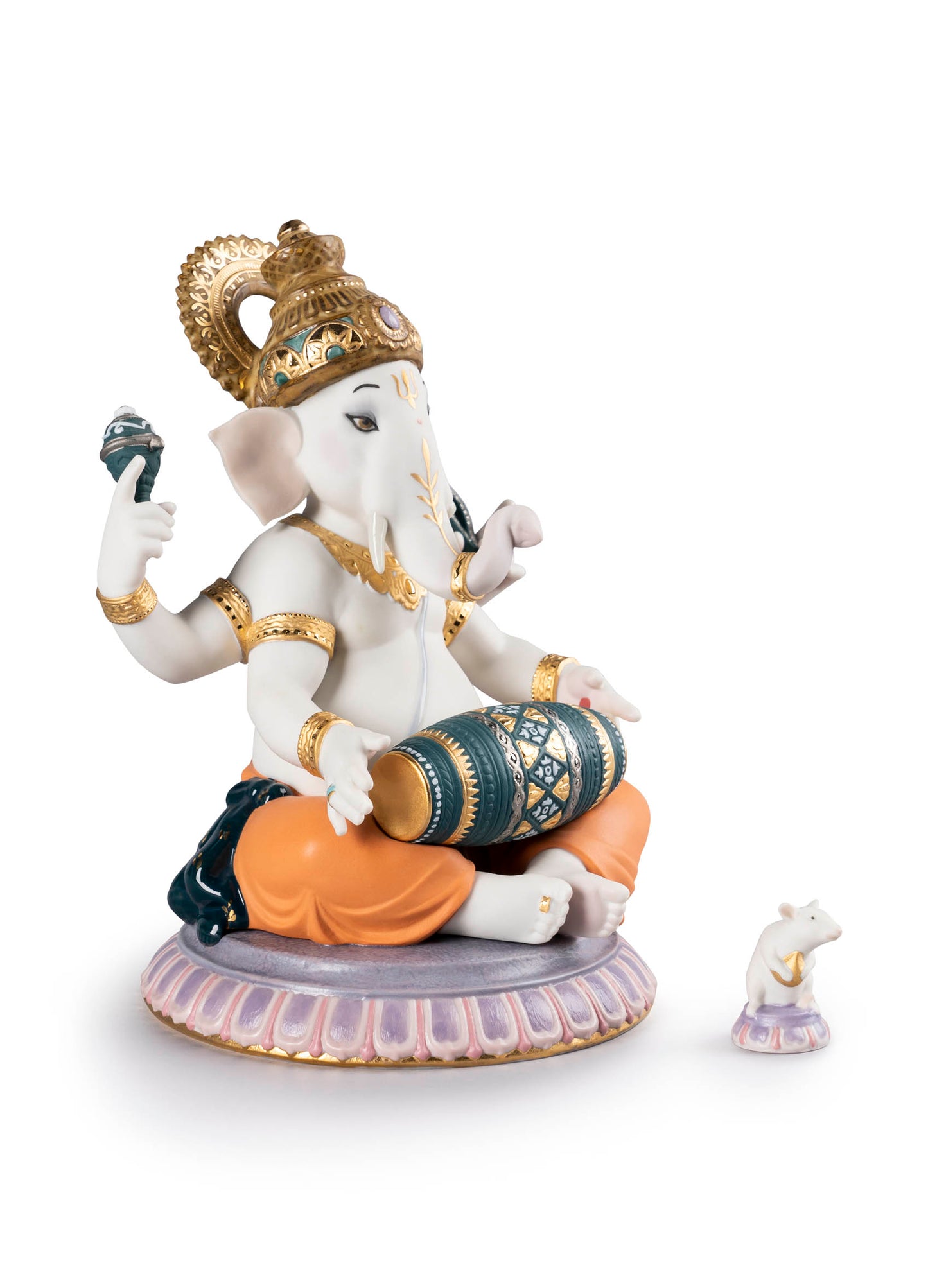 Mridangam Ganesha (Limited Edition) by Lladró