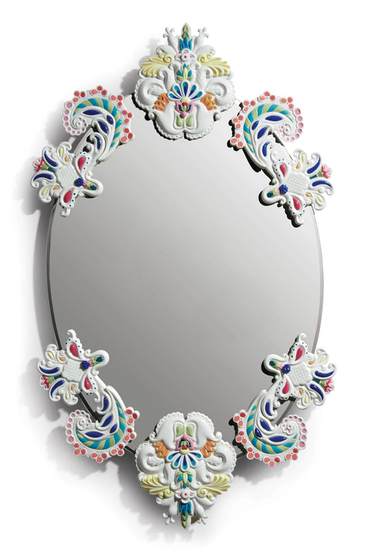 Oval Mirror Without Frame (Multicolor) by Lladró