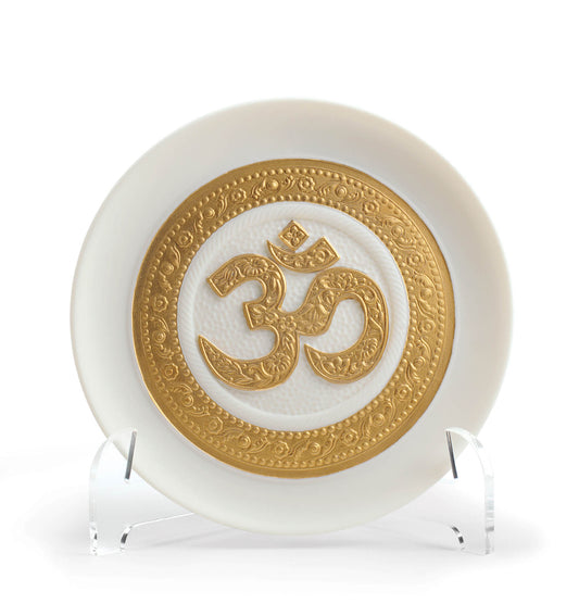 Om Plate by Lladró