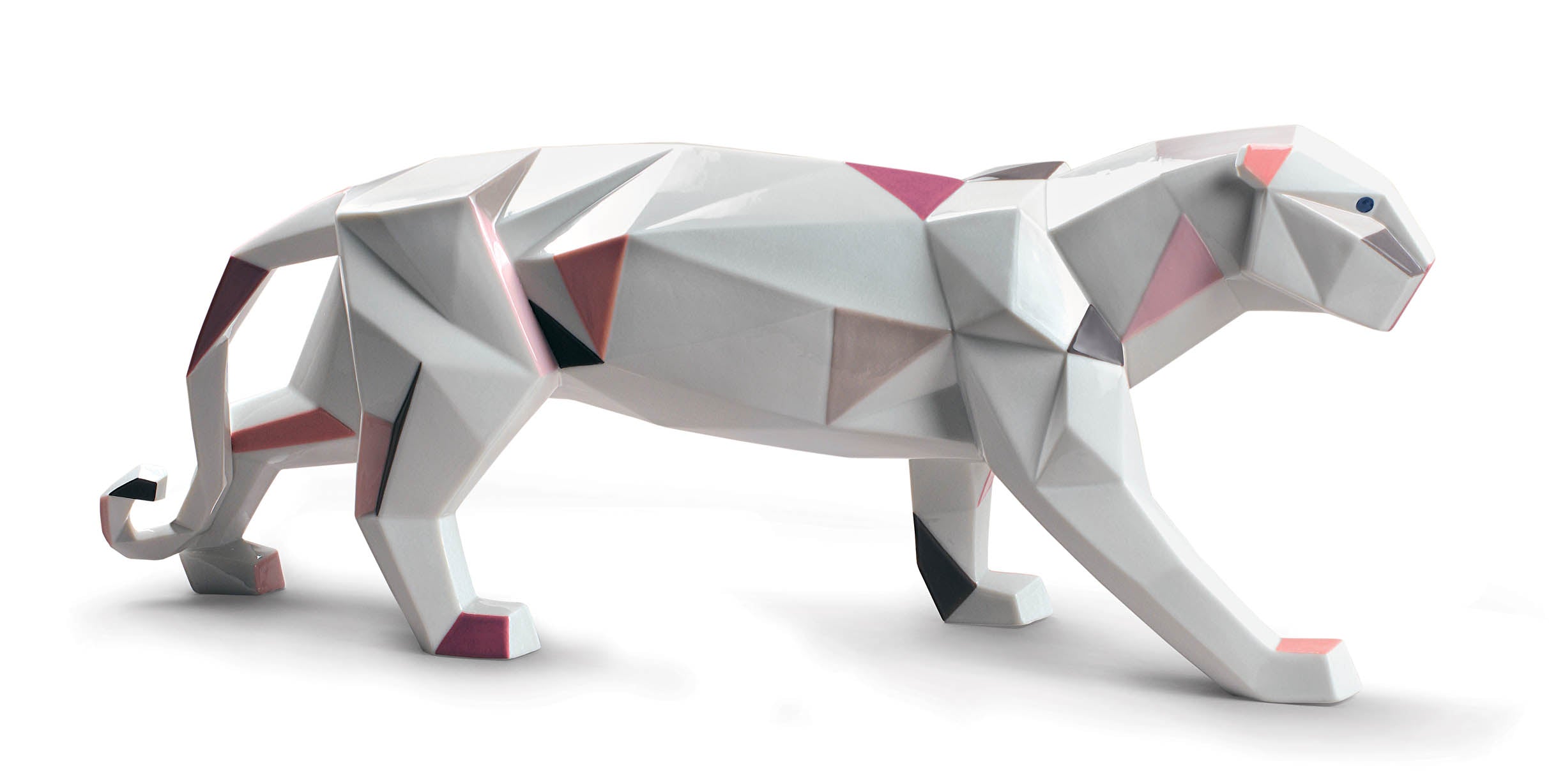 Lladro Panther Figurine