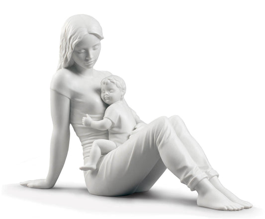 A Mother's Love (Matte White) by Lladró