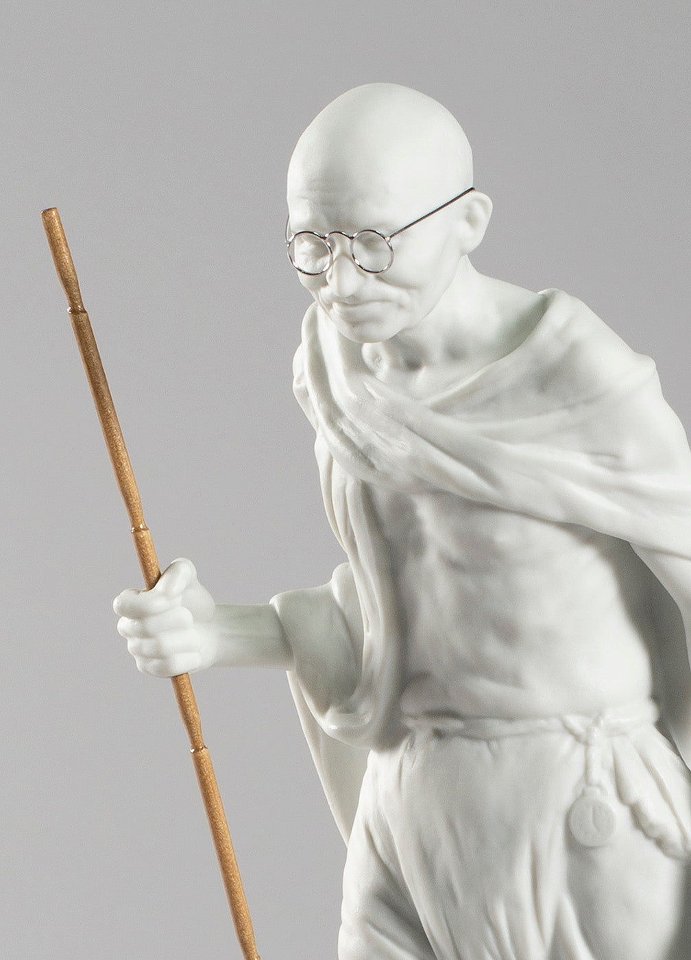 Mahatma Gandhi (White) by Lladró