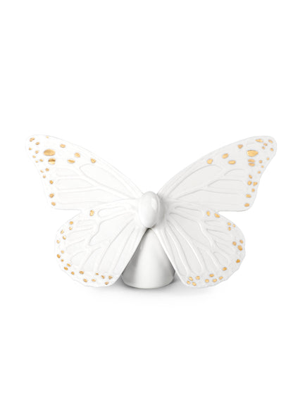 Butterfly (White-Gold) by Lladró