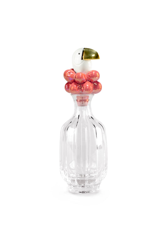 Toucan Glass Bottle by Lladró