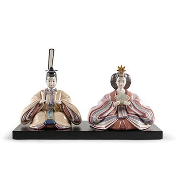 Hina Dolls (Beige & Pink) by Lladró