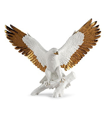 Freedom Eagle (White-Copper) by Lladró