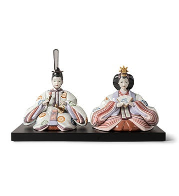 Hina Dolls (Floral Engraving) by Lladró