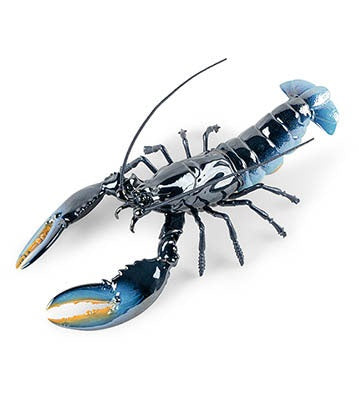 Lobster (Blue) by Lladró