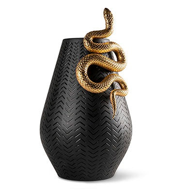 Snakes Vase by Lladró