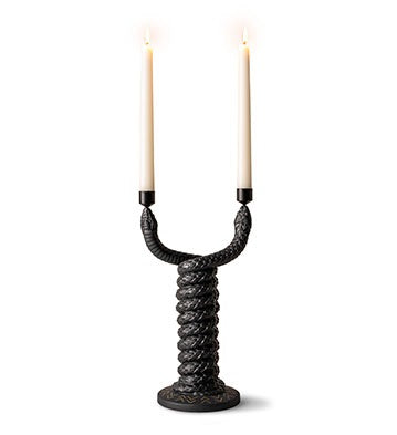 Snakes Candleholder by Lladró