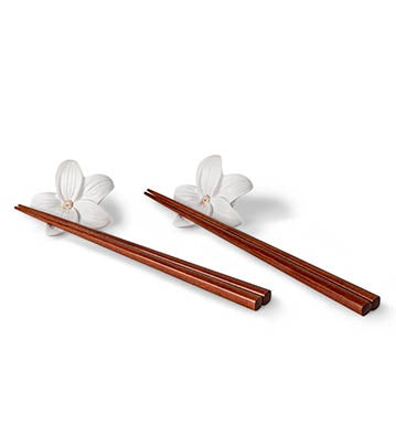 Lilium Chopsticks Set by Lladró