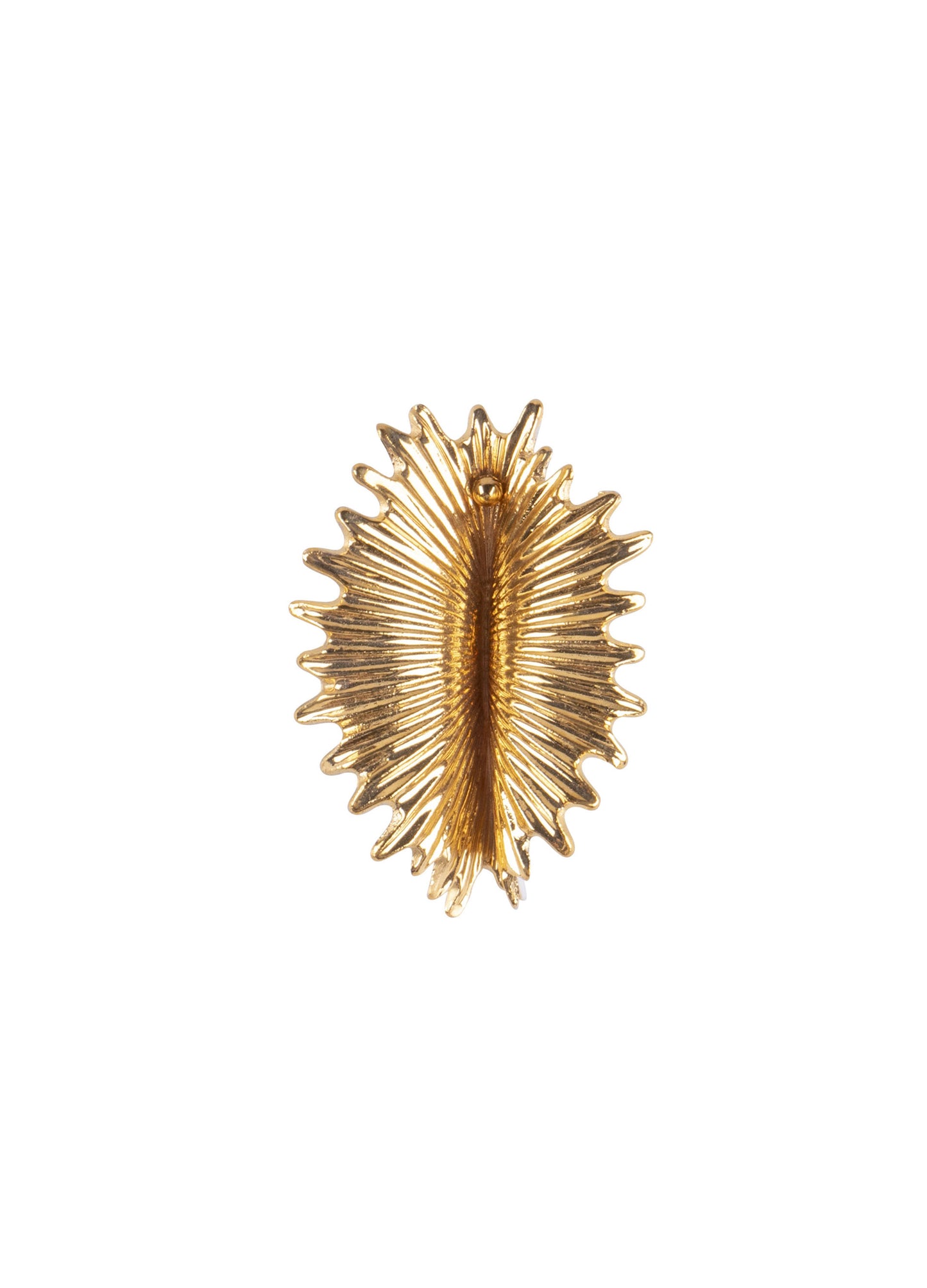 Actinia Big Earring (Gold) by Lladró