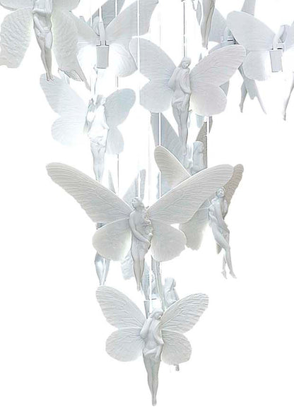 Niagara Chandelier 1, 10m (White) (US) by Lladró