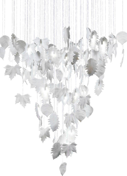 Magic Forest Chandelier 1, 10 m-White(US) by Lladró