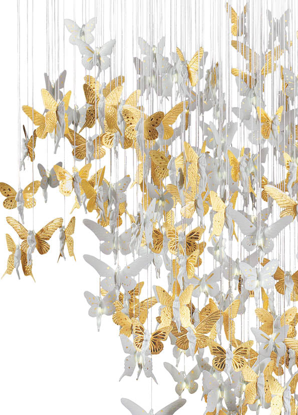 Niagara Chandelier 1.10M Gold (CE/UK) by Lladró