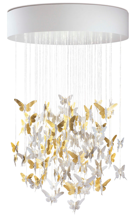 Niagara Chandelier 1.10 m Gold (US) by Lladró