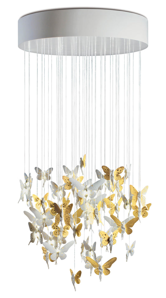 Niagara Chandelier 0.80M Gold (US) by Lladró