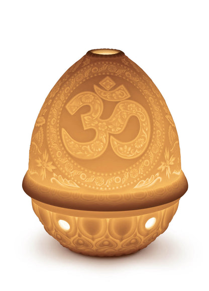 Lithophane Votive Light- OM by Lladró