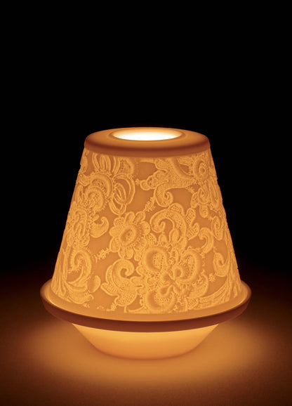 Lithophane Votive Light- Lace by Lladró