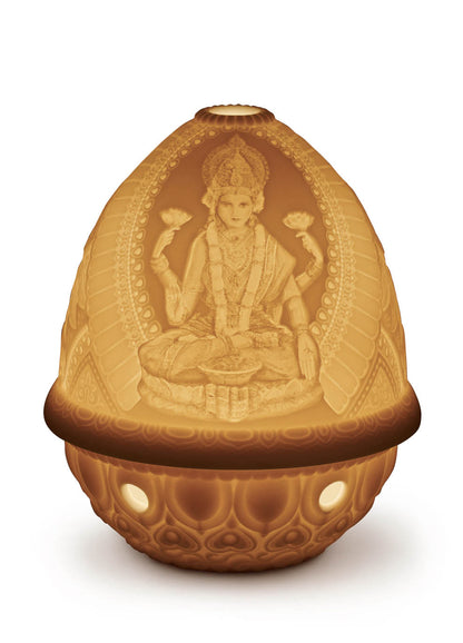 Lithophane Votive Light- Goddess Lakshmi by Lladró