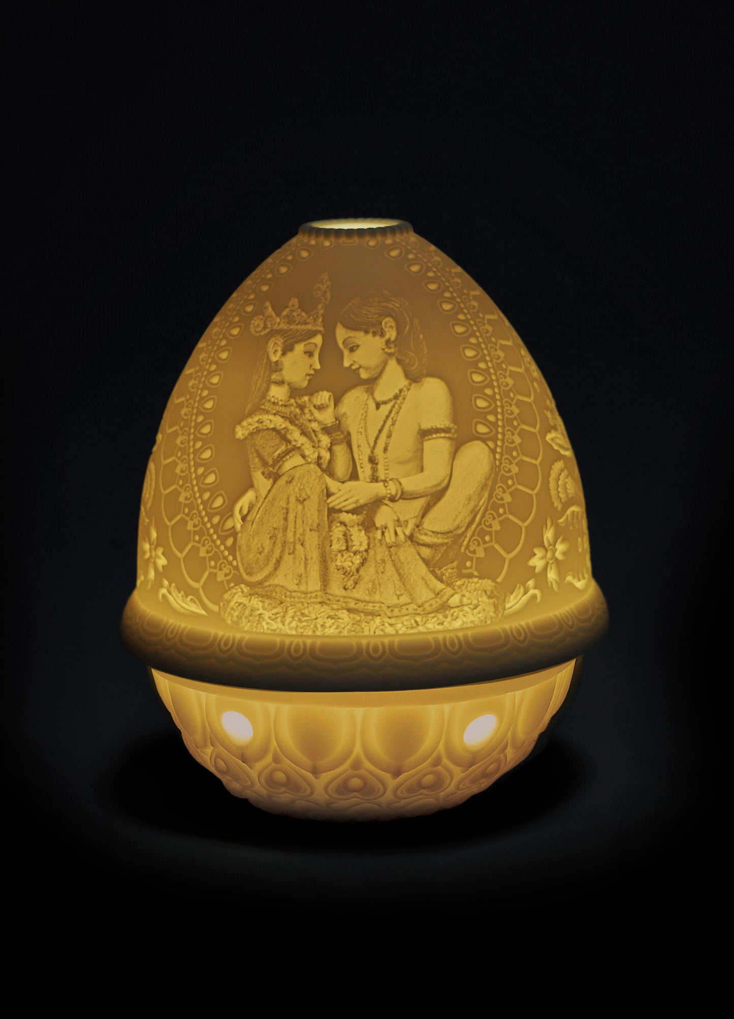 Lithophane Votive Light-Divine Love by Lladró