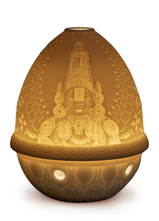 Lithophane Votive Light-Lord Balaji by Lladró