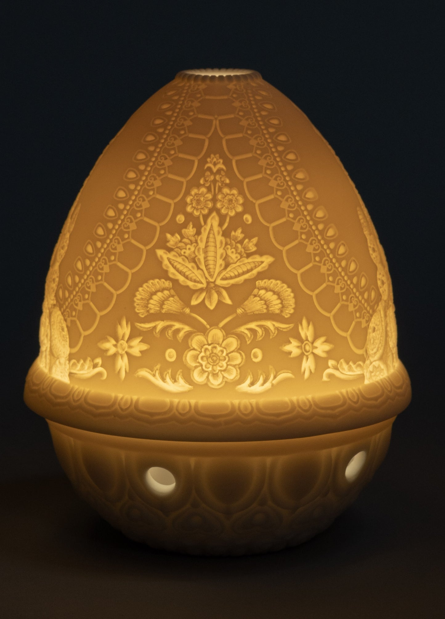 Lithophane Votive Light-Lord Balaji (Rechargeable LED) by Lladró