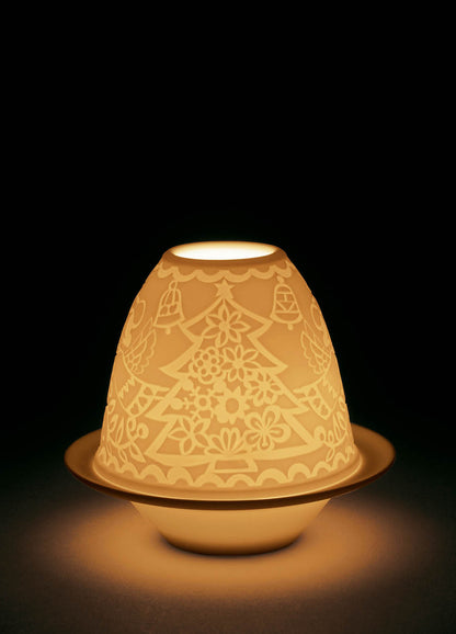 Lithophane Votive Light-Cutouts Christmas by Lladró