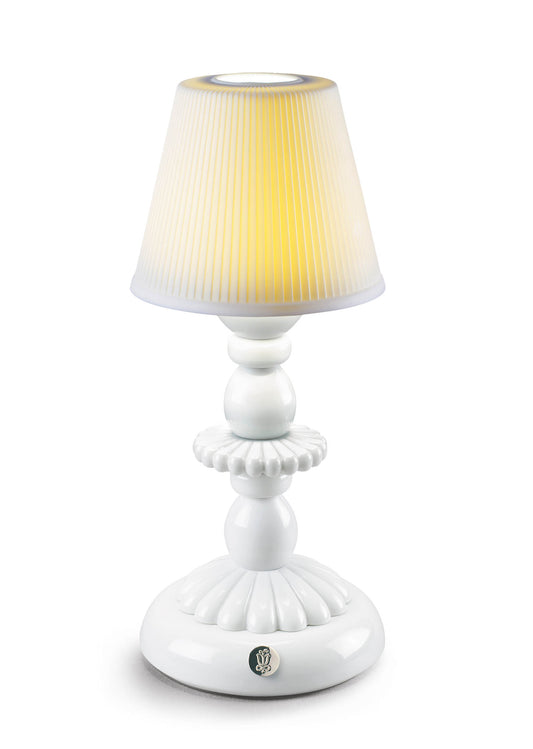 Lotus Firefly Lamp (White) by Lladró