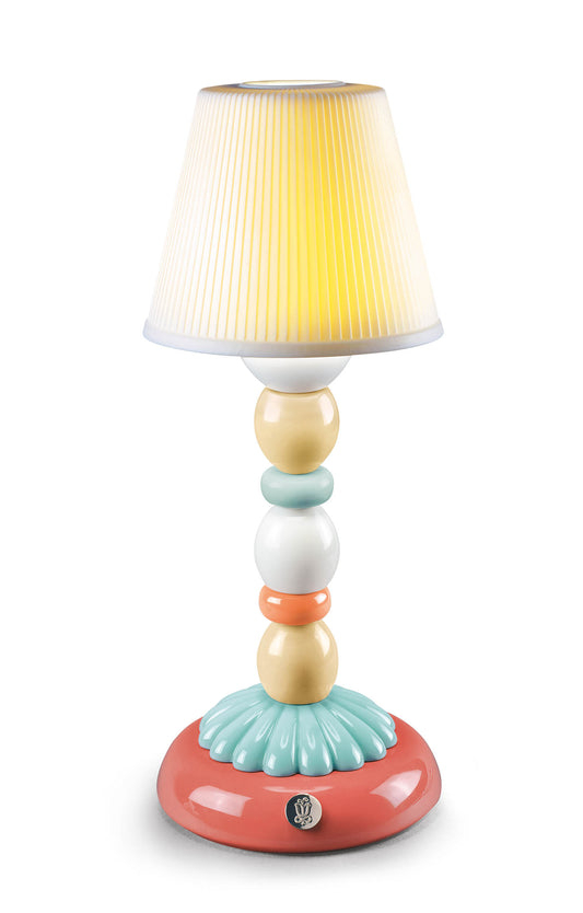 Palm Firefly Lamp (Pale Blue) by Lladró