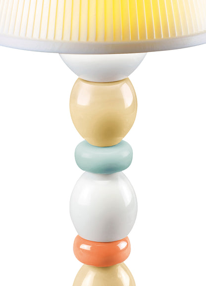 Palm Firefly Lamp (Pale Blue) by Lladró