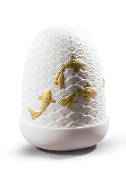 Koi Dome Lamp by Lladró