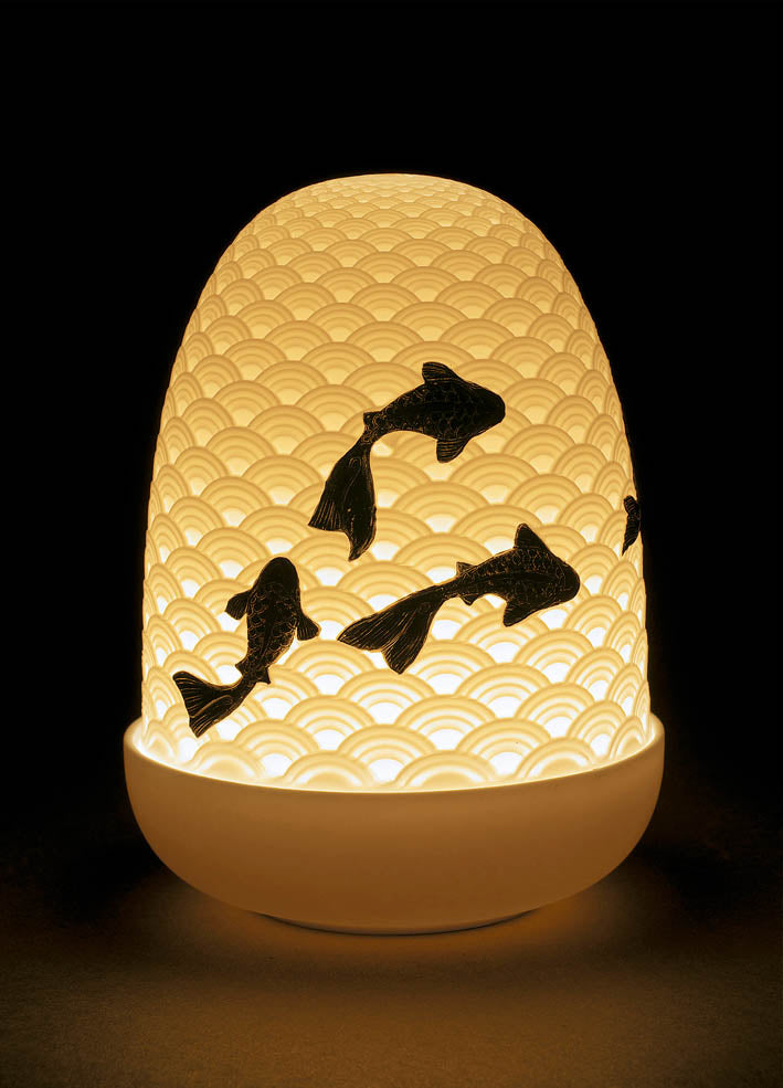 Koi Dome Lamp by Lladró