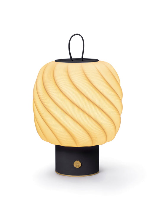 Ice Cream Portable Lamp (M) (Black) by Lladró