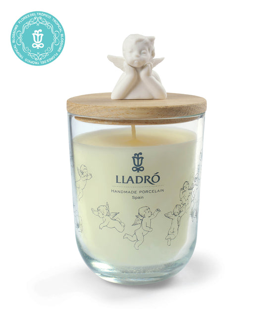 Missing You Candle-Tropical Blossoms by Lladró