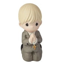 Remembrance Of My First Communion Boy Figurine by Precious Moments