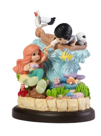 Love Brings Our Worlds Together Disney The Little Mermaid Musical Figurine by Precious Moments