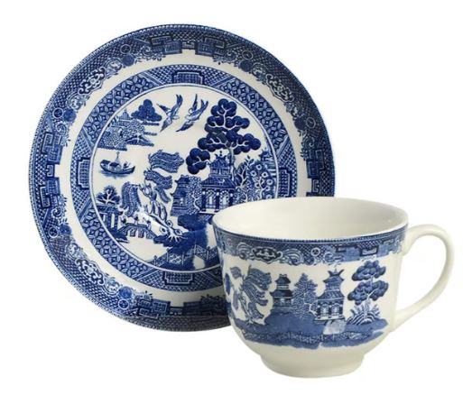 Willow Blue (Made in England, Earthenware, Newer) by Johnson Brothers China