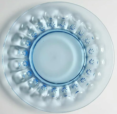 Priscilla Blue by L G Wright Glass